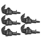 5Pcs Beer Tap Brewing Barrel Faucet ABS 20PSI 1/4in Bard Connector 3/16in Outlet Set Kit - Extra Image