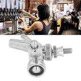 Beer Flow Control Faucet Stainless Steel Beer Tap with Dust Cover Handle for Homebrewing - Extra Image