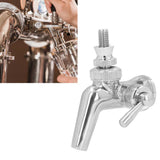 Beer Flow Control Faucet Stainless Steel Beer Tap with Dust Cover Handle for Homebrewing - Extra Image