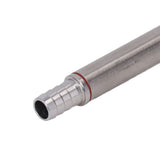 35.2cm Length Spring Loaded Beer Bottle Filler Stainless Steel Wine Bottle Filler Wand with Cleaning Brush Hose Clamp
