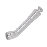 Beer Tap Stainless Steel Smooth Surface Wear Resistant Fast Reduce Beer Foam Faucet for Bar Hotel Beer Tap and Wrench - Close-Up Angle
