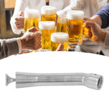 Beer Tap Stainless Steel Smooth Surface Wear Resistant Fast Reduce Beer Foam Faucet for Bar Hotel Beer Tap and Wrench