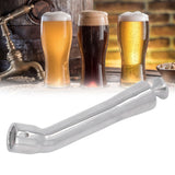 Beer Tap Stainless Steel Smooth Surface Wear Resistant Fast Reduce Beer Foam Faucet for Bar Hotel Beer Tap and Wrench
