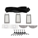 Robot Vacuum Cleaner Accessory Brush Dust Bag Cleaning Cloth Set Kit for EVE PLUS