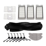 Robot Vacuum Cleaner Accessory Brush Dust Bag Cleaning Cloth Set Kit for EVE PLUS - Extra Image
