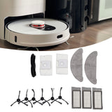 Robot Vacuum Cleaner Accessory Brush Dust Bag Cleaning Cloth Set Kit for EVE PLUS - Extra Image