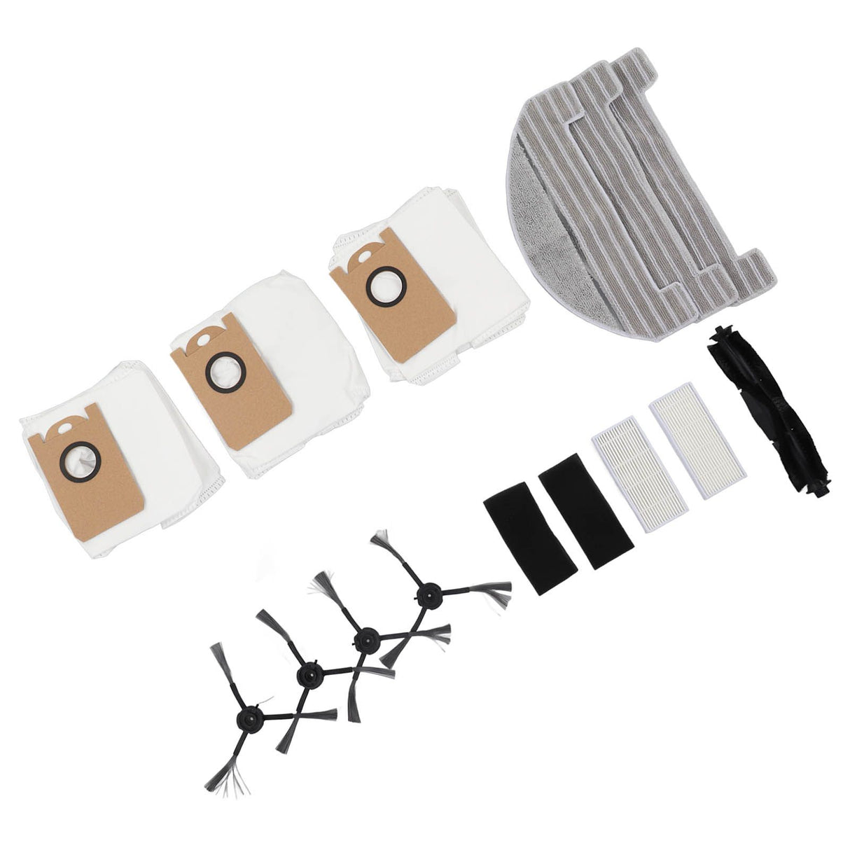 Sweeping Machine Brush Replacement Filter Screen Dust Bag Side Brushes Sweeper Accessories