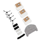 Sweeping Machine Brush Replacement Filter Screen Dust Bag Side Brushes Sweeper Accessories - Low Angle