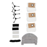 Sweeping Machine Brush Replacement Filter Screen Dust Bag Side Brushes Sweeper Accessories