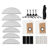Sweeping Robot Accessories Set Efficient Cleaning Strong Water Absorption High Strength Vacuum Cleaner Replacement Part - 45-Degree Angle