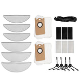 Sweeping Robot Accessories Set Efficient Cleaning Strong Water Absorption High Strength Vacuum Cleaner Replacement Part - Rear View