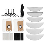 Sweeping Robot Accessories Set Efficient Cleaning Strong Water Absorption High Strength Vacuum Cleaner Replacement Part - Close-Up Angle