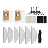 Sweeping Robot Accessories Set Efficient Cleaning Strong Water Absorption High Strength Vacuum Cleaner Replacement Part - Low Angle