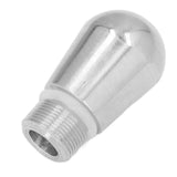 Steam Nozzle 4 Holes Stainless Steel Easy Clean Semi Automatic Coffee Machine Steam Nozzle - Top-Down View