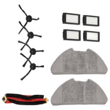 Electric Sweeper Replacement Accessories Kit for Xiaomi Mijia STYTJO2ZHM Sweeper 2pro MJSTS1 - Front View