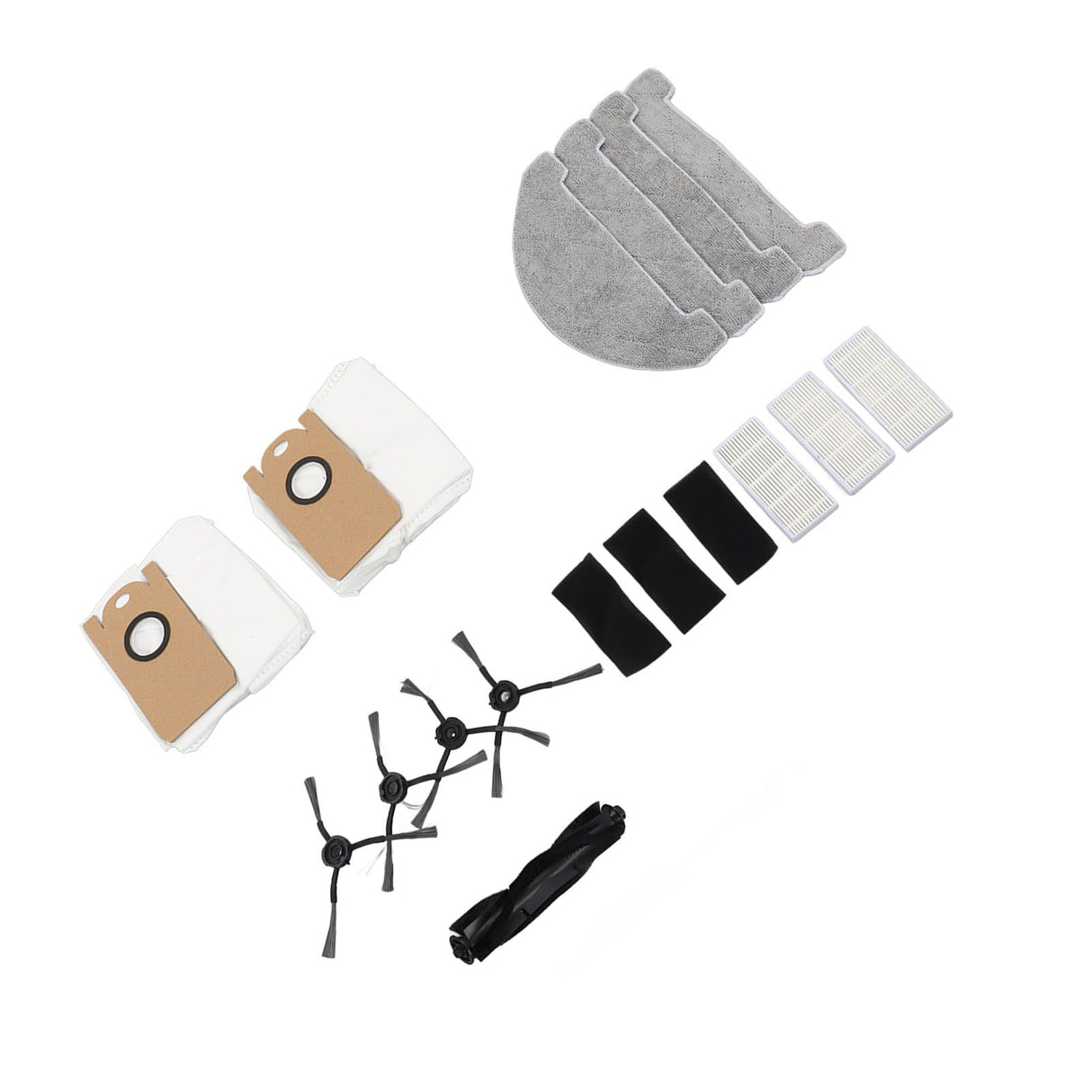 Floor Sweeper Accessories Set Easy to Change Soft Strong Water Absorption Replacement Parts for VIOMI S9