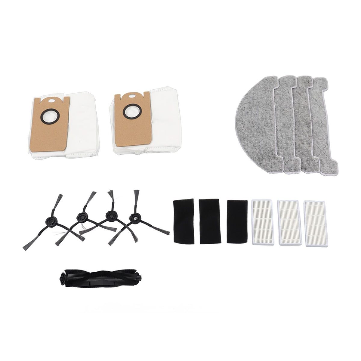 Floor Sweeper Accessories Set Easy to Change Soft Strong Water Absorption Replacement Parts for VIOMI S9