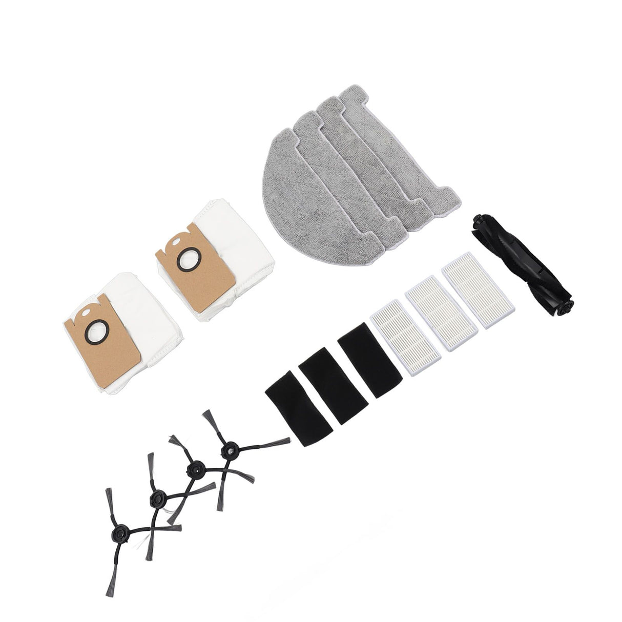 Floor Sweeper Accessories Set Easy to Change Soft Strong Water Absorption Replacement Parts for VIOMI S9