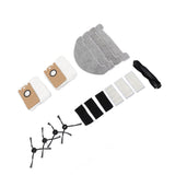 Floor Sweeper Accessories Set Easy to Change Soft Strong Water Absorption Replacement Parts for VIOMI S9 - 45-Degree Angle