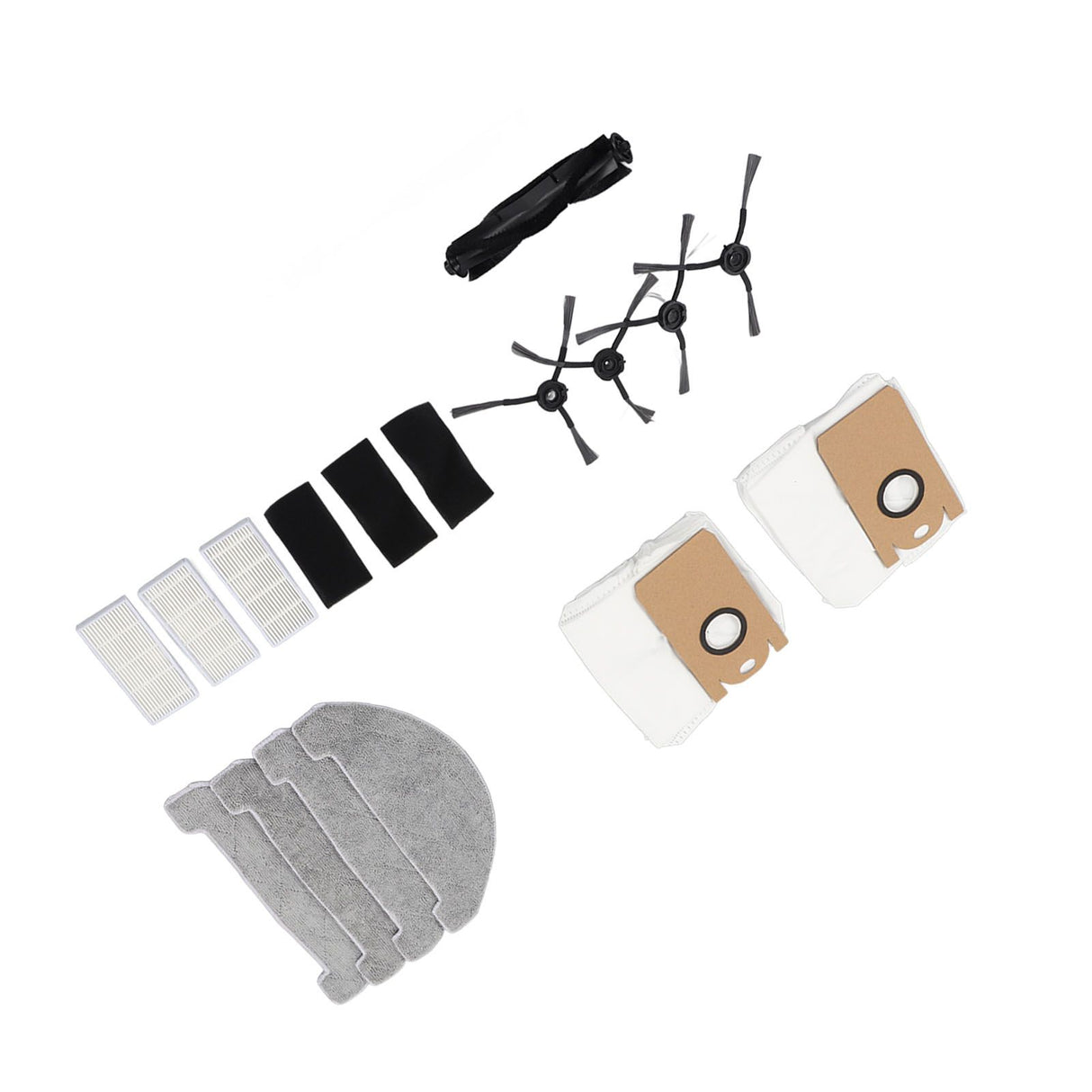 Floor Sweeper Accessories Set Easy to Change Soft Strong Water Absorption Replacement Parts for VIOMI S9