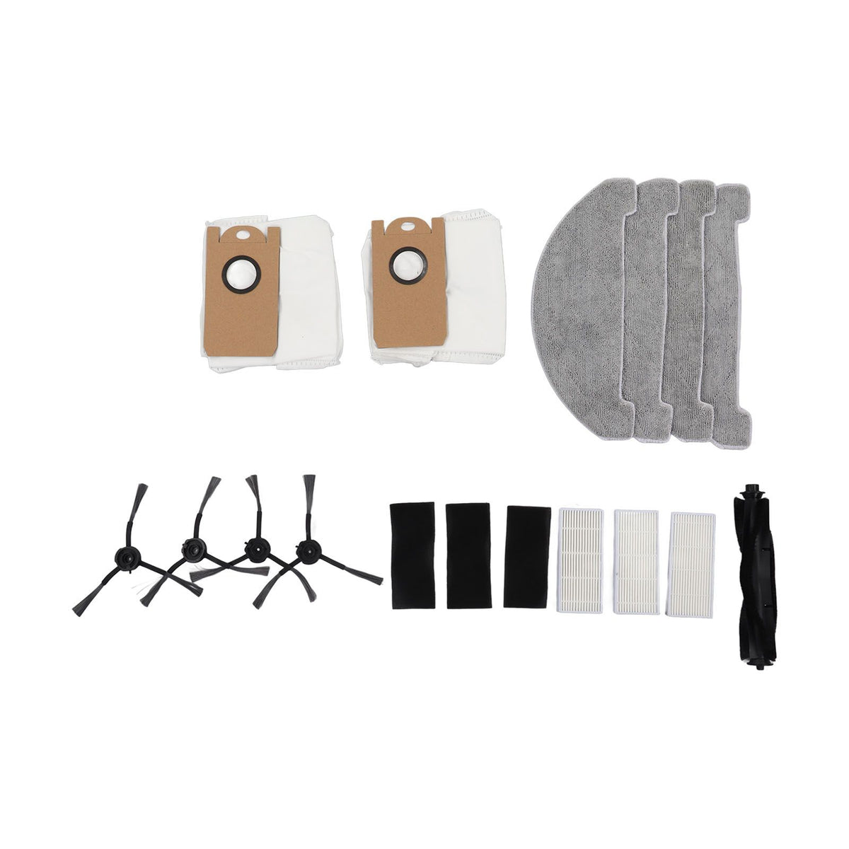 Floor Sweeper Accessories Set Easy to Change Soft Strong Water Absorption Replacement Parts for VIOMI S9