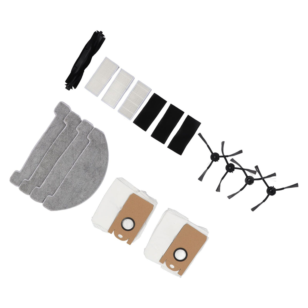 Floor Sweeper Accessories Set Easy to Change Soft Strong Water Absorption Replacement Parts for VIOMI S9