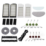 Robot Cleaner Accessory Kit Main Brush Side Brush Waved Mop Washable Mop Cloth Filter for T10