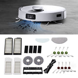 Robot Cleaner Accessory Kit Main Brush Side Brush Waved Mop Washable Mop Cloth Filter for T10