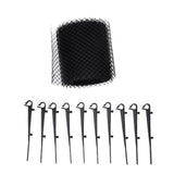 Reusable Plastic Drain Gutter Guard Mesh Protector Outdoor Anti Clogging Leaf Debris Protective Net 600x15cm