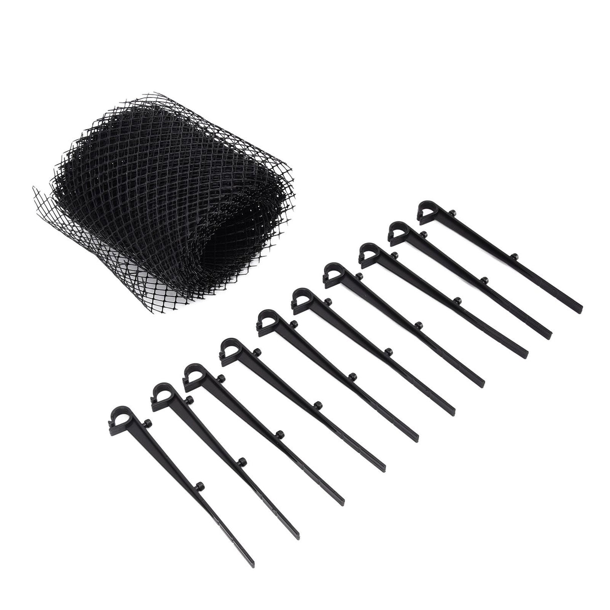 Reusable Plastic Drain Gutter Guard Mesh Protector Outdoor Anti Clogging Leaf Debris Protective Net 600x15cm