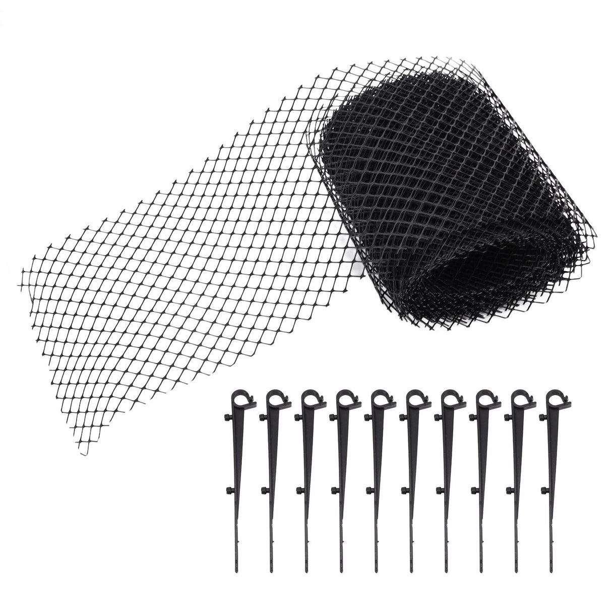 Reusable Plastic Drain Gutter Guard Mesh Protector Outdoor Anti Clogging Leaf Debris Protective Net 600x15cm