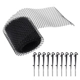 Reusable Plastic Drain Gutter Guard Mesh Protector Outdoor Anti Clogging Leaf Debris Protective Net 600x15cm