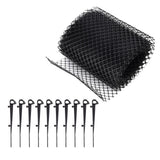 Reusable Plastic Drain Gutter Guard Mesh Protector Outdoor Anti Clogging Leaf Debris Protective Net 600x15cm