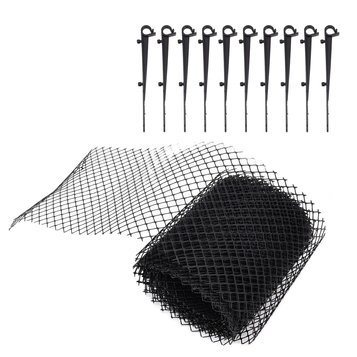 Reusable Plastic Drain Gutter Guard Mesh Protector Outdoor Anti Clogging Leaf Debris Protective Net 600x15cm