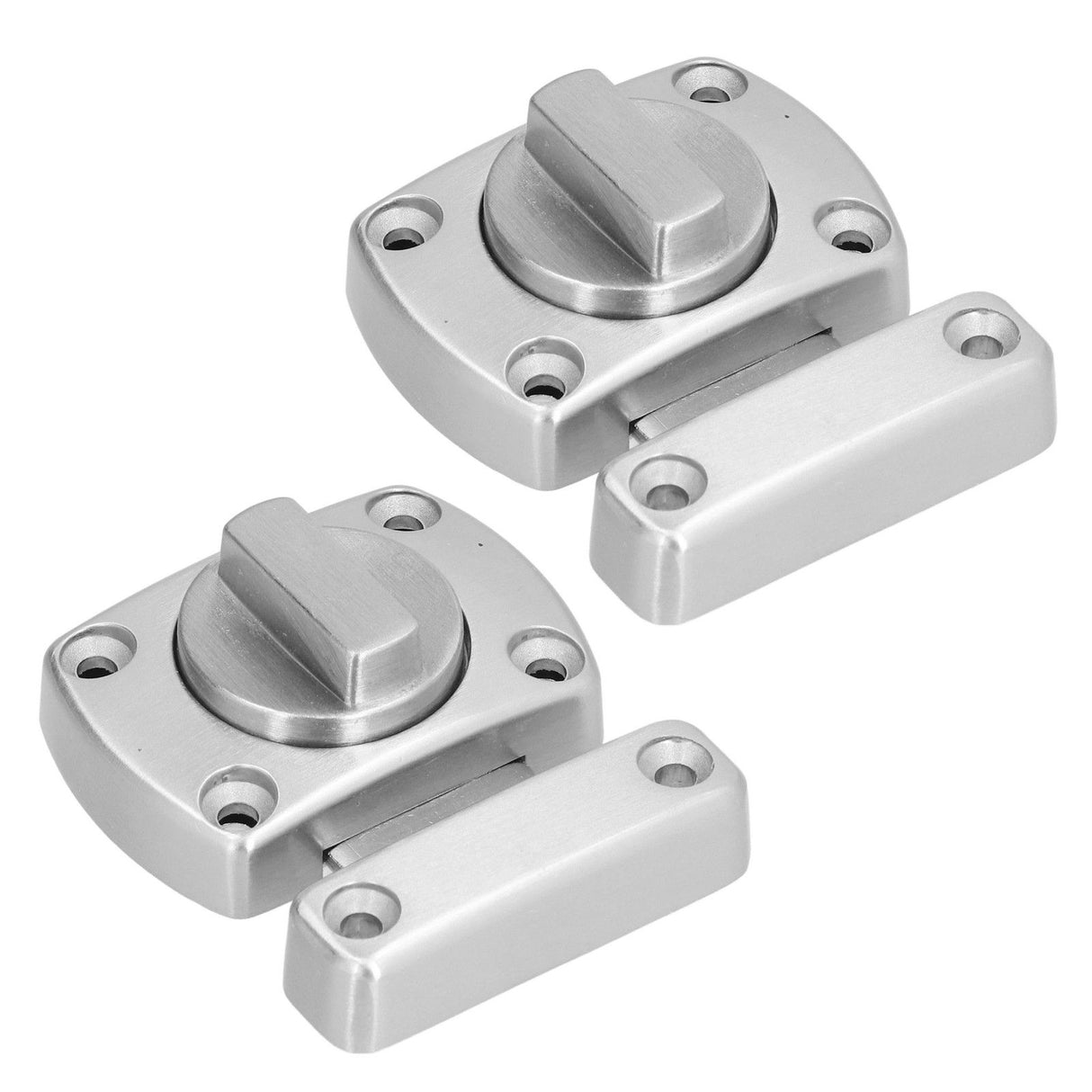 2pcs Door Lock Thickened High Hardness Zinc Alloy Anti Locking Door Buckle for Doors Secruity