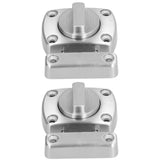 2pcs Door Lock Thickened High Hardness Zinc Alloy Anti Locking Door Buckle for Doors Secruity