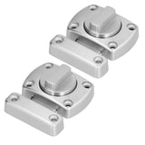 2pcs Door Lock Thickened High Hardness Zinc Alloy Anti Locking Door Buckle for Doors Secruity