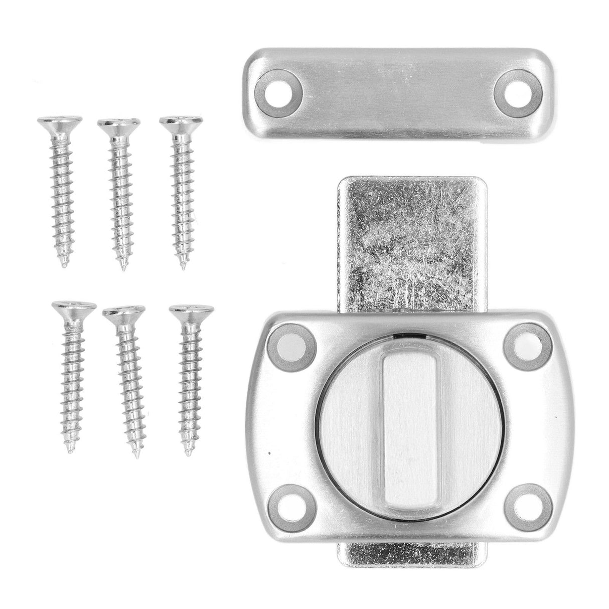 2pcs Door Lock Thickened High Hardness Zinc Alloy Anti Locking Door Buckle for Doors Secruity