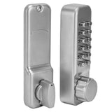 Digit Password Lock Zinc Alloy Coded Door Lock Waterproof Keyless Door Lock for Home Office