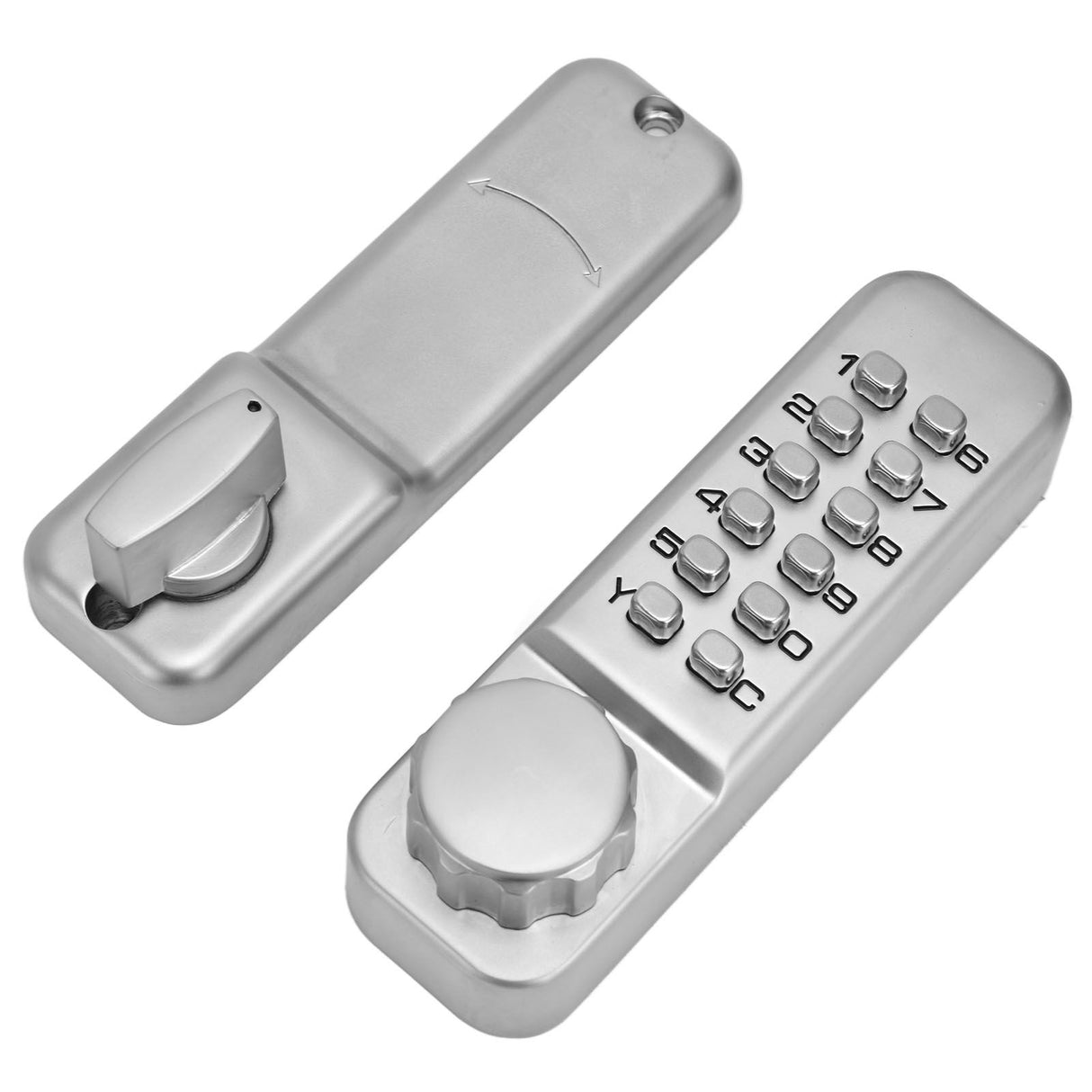 Digit Password Lock Zinc Alloy Coded Door Lock Waterproof Keyless Door Lock for Home Office