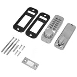 Digit Password Lock Zinc Alloy Coded Door Lock Waterproof Keyless Door Lock for Home Office