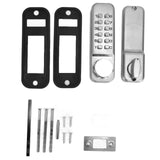 Digit Password Lock Zinc Alloy Coded Door Lock Waterproof Keyless Door Lock for Home Office