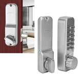 Digit Password Lock Zinc Alloy Coded Door Lock Waterproof Keyless Door Lock for Home Office