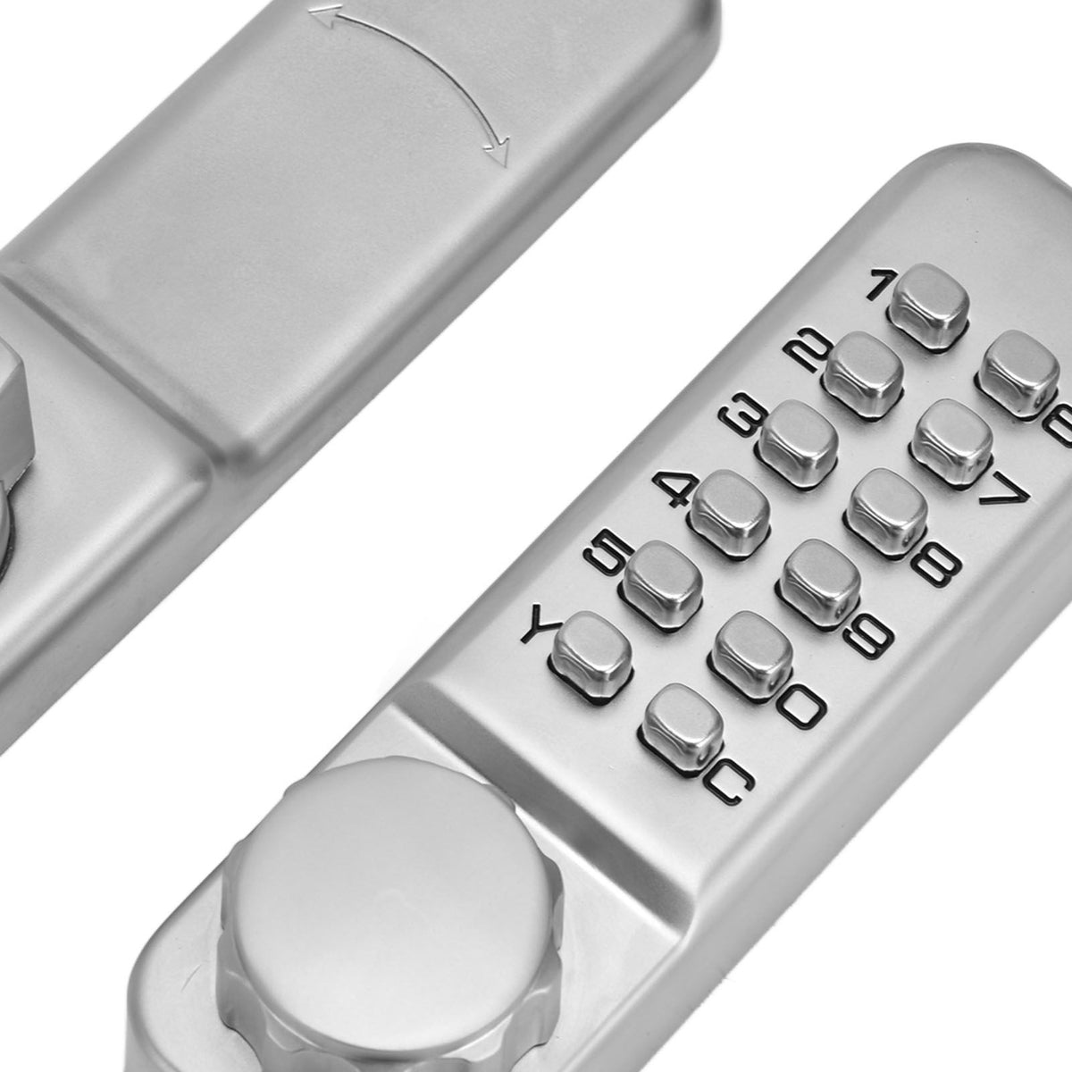 Digit Password Lock Zinc Alloy Coded Door Lock Waterproof Keyless Door Lock for Home Office