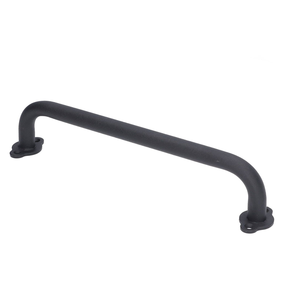 Barn Door Handle Black Carbon Steel Interior Wooden Door Matte Handle for Wooden Gate Shed Cabinet Door