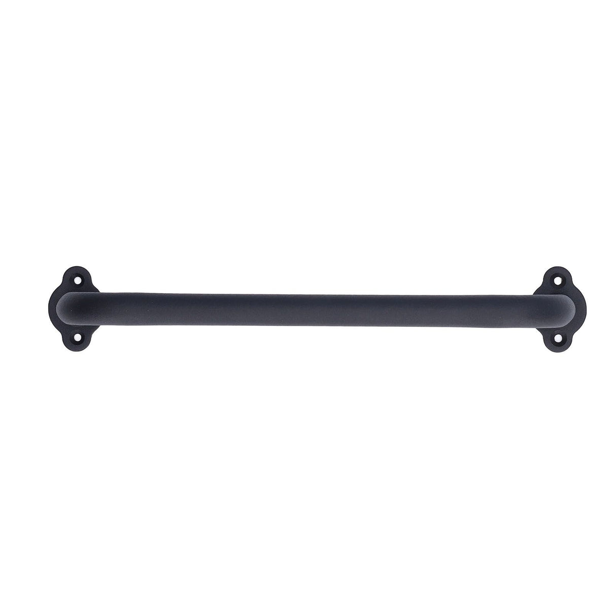 Barn Door Handle Black Carbon Steel Interior Wooden Door Matte Handle for Wooden Gate Shed Cabinet Door