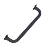 Barn Door Handle Black Carbon Steel Interior Wooden Door Matte Handle for Wooden Gate Shed Cabinet Door