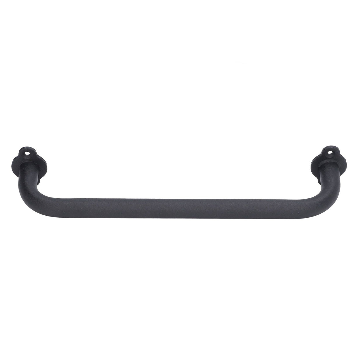 Barn Door Handle Black Carbon Steel Interior Wooden Door Matte Handle for Wooden Gate Shed Cabinet Door