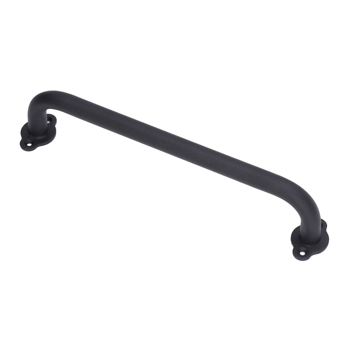 Barn Door Handle Black Carbon Steel Interior Wooden Door Matte Handle for Wooden Gate Shed Cabinet Door