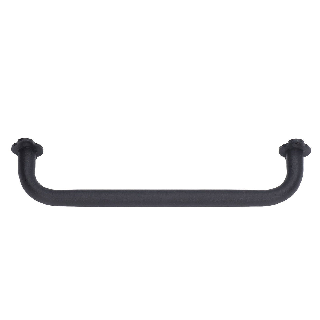 Barn Door Handle Black Carbon Steel Interior Wooden Door Matte Handle for Wooden Gate Shed Cabinet Door